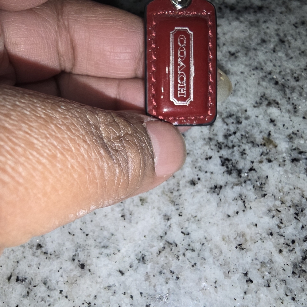 Coach POPPY SHOULDER/WRISTLET RARE Color And PATTERN - Picture 6 of 9